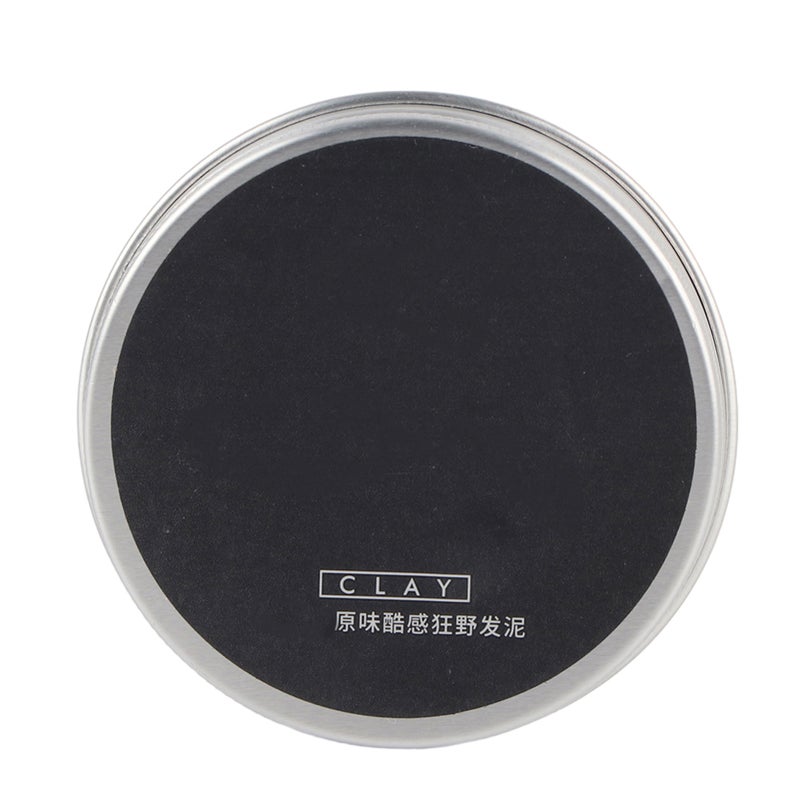 Hair Styling Wax: 100% Natural Ingredients - Strong Hold & Matte Texture Hair Clay for Daily On-the-go Hairstyling - Image 1