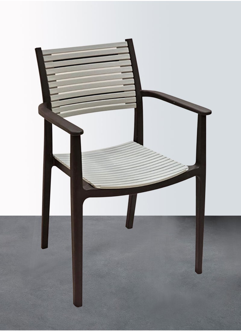 Living - Stackable outdoor modern hotel plastic restaurant dining chair chairs for events coffee shop - Image 1