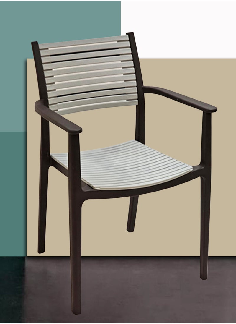 Living - Stackable outdoor modern hotel plastic restaurant dining chair chairs for events coffee shop - Image 1