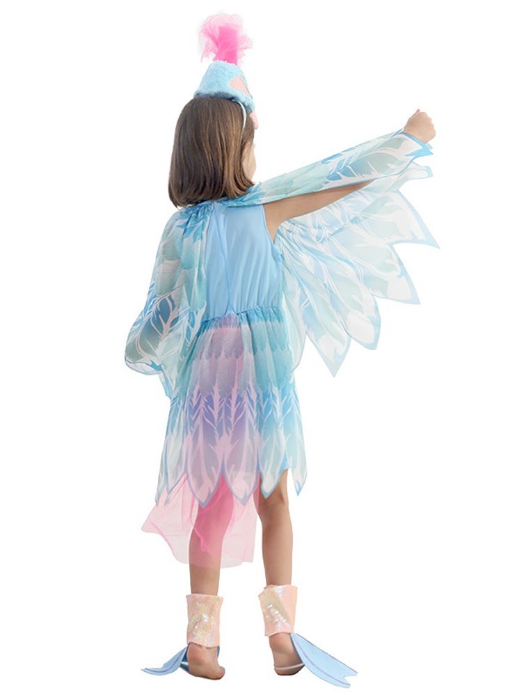Al Aoyama Kid jumpsuit fox/horse/peacock/shark animal role-playing costumes campus performance costumes  - Image 3