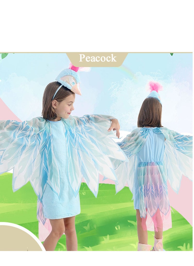 Al Aoyama Kid jumpsuit fox/horse/peacock/shark animal role-playing costumes campus performance costumes  - Image 5