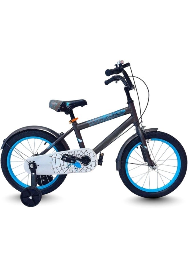 Kids Bike 16 Inch Single Speed Bicycle for Boys & Girls | Steel Frame | Removable Training Wheels | Suitable for Ages 3 to6 - Image 2