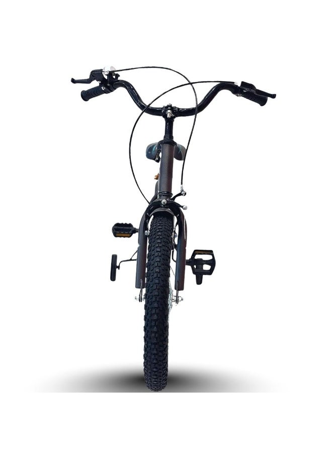 Kids Bike 16 Inch Single Speed Bicycle for Boys & Girls | Steel Frame | Removable Training Wheels | Suitable for Ages 3 to6 - Image 3