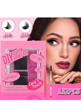 رموش صناعية كثيفة 80P+100P، 152 مجموعة، 12-18 مم، تتضمن فرشاة ملقط - pzsku/ZAA04C862709EE8E76263Z/45/_/1723619128/9172275b-69e3-4ab1-b94b-36bb3042bf1f