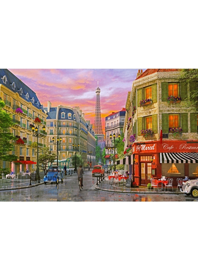 1000 pieces of Paris Twilight themed puzzle - creative design patterns, colorful artistic experience, suitable for adults and children - Image 1