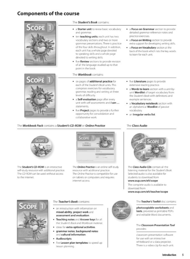 Oxford Scope - English Course for Middle School level 1_Teachers_Book - Image 4