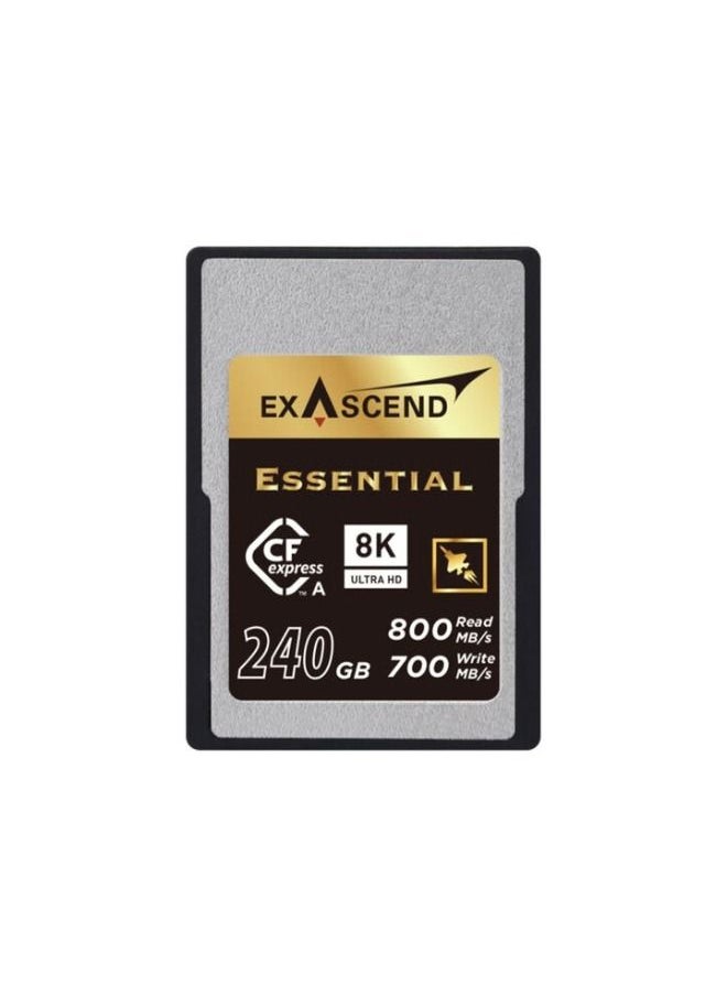 Essential Exascend 240GB Exascend Essential Cfexpress Type A Card  - Image 1