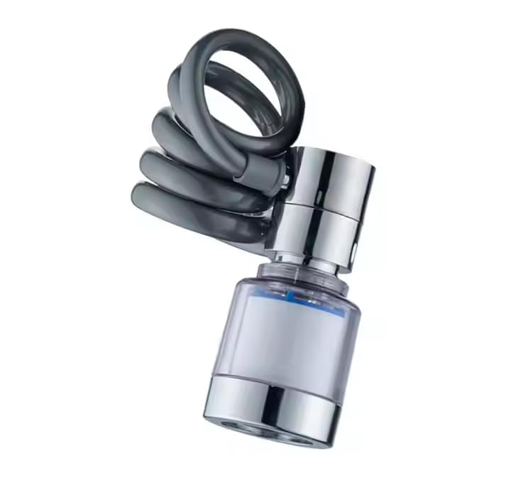 Avatari shop 360 Degree Kitchen Faucet Faucet Aerator Sprayer Attachment Multifunctional Faucet Extender for Sink Adjustable Water Flow for Enhanced Kitchen Use  - Image 1