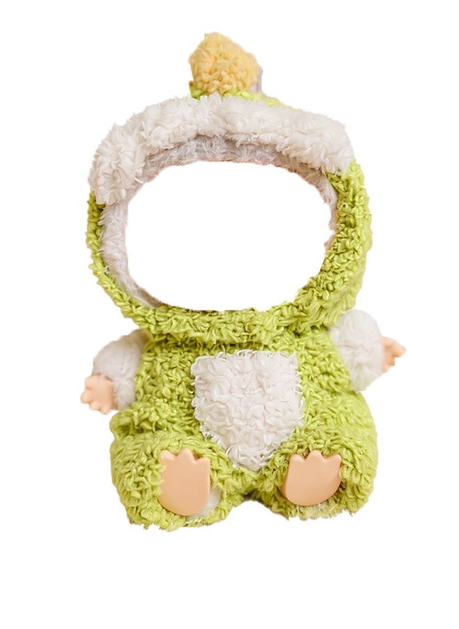 doll handmade crochet clothing set for labubu (without doll) (Applicable to 17 cm)    Compatible with Have a Seat/Macaron Series