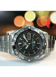 Seiko 5 Automatic Black Dial Stainless Steel Men's Watch SNZB23J1  - Image 2