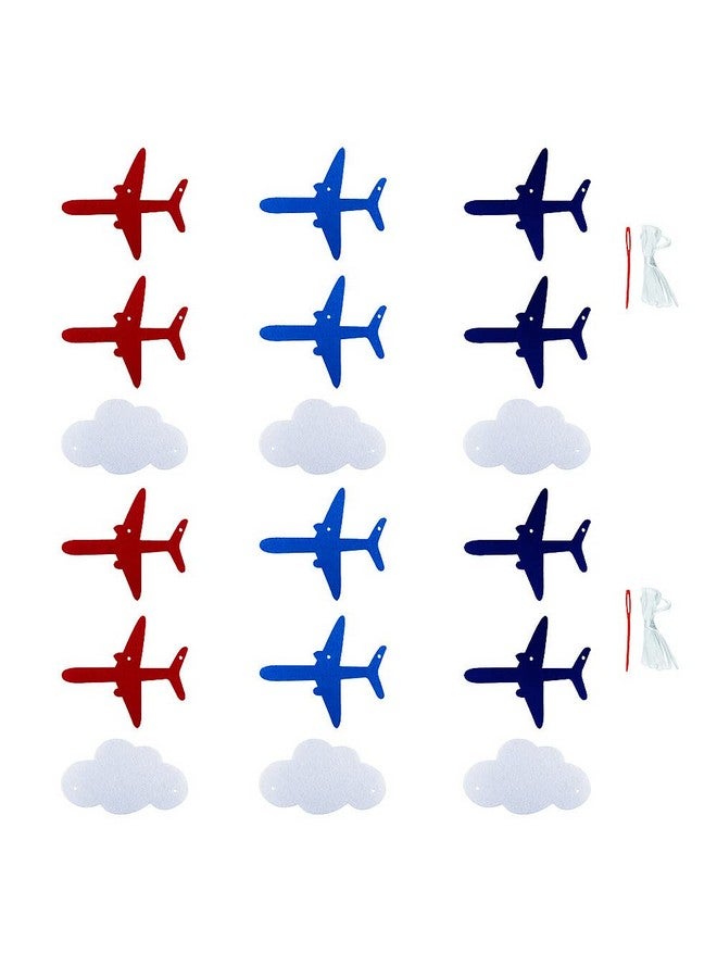 SaktopDeco 2 Pack Airplane Cloud Garland Plane Banner Airplane Party Supplies Plane Aviation Themed Birthday Party Decorations Supplies - Image 3