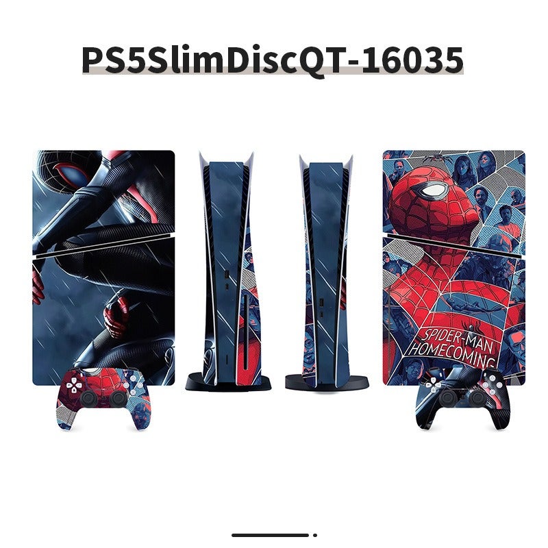 Stickers for PS5 Spider-Man Series 2 European and American Style Export Personalized Anime Color Stickers