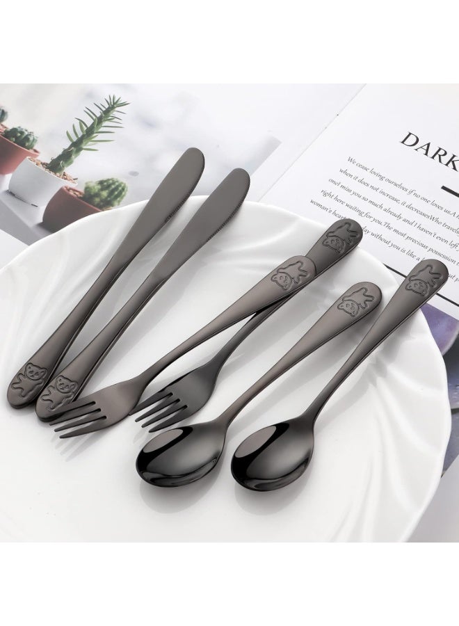 Poylim Children Cutlery Set Black - Image 2