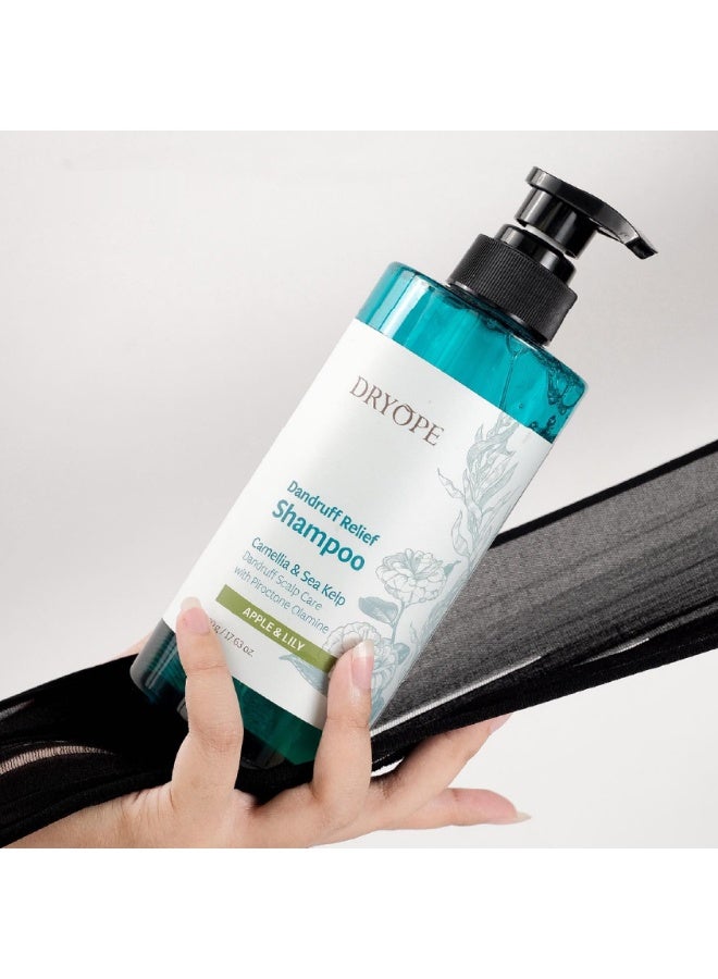 DRYOPE DANDRUFF RELIEF SHAMPOO - APPLE & LILY 500ml - Image 3