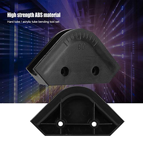 Bewinner Water Cooling Bending Kit, 3pcs 12mm OD 45/90/180 Degree Acrylic Hard Tube Bending Tool Set, Tubing for Computer Water Cooling System - Image 2