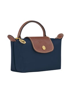 Longchamp Women's Mini Makeup Bag, Handbag, Shoulder Bag Navy Classic  - Image 4