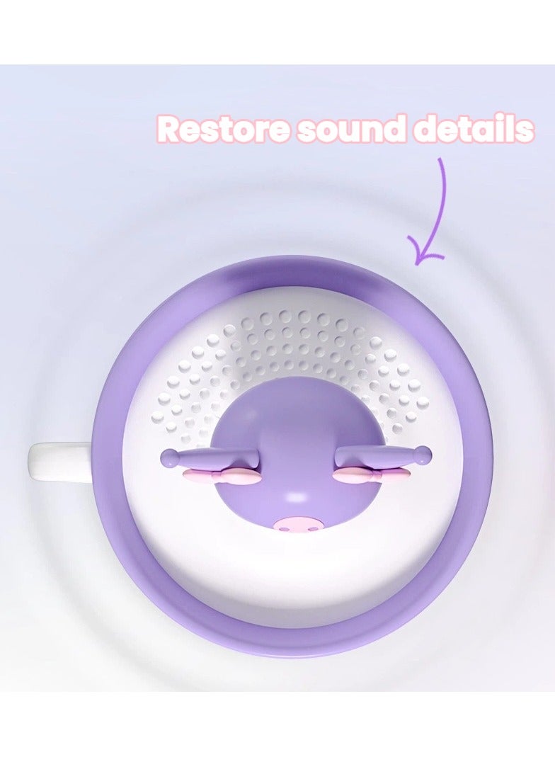 General Kuromi teacup bluetooth speaker ornament cartoon mini cute little speaker USB charging brings immersive listening enjoyment  - Image 3