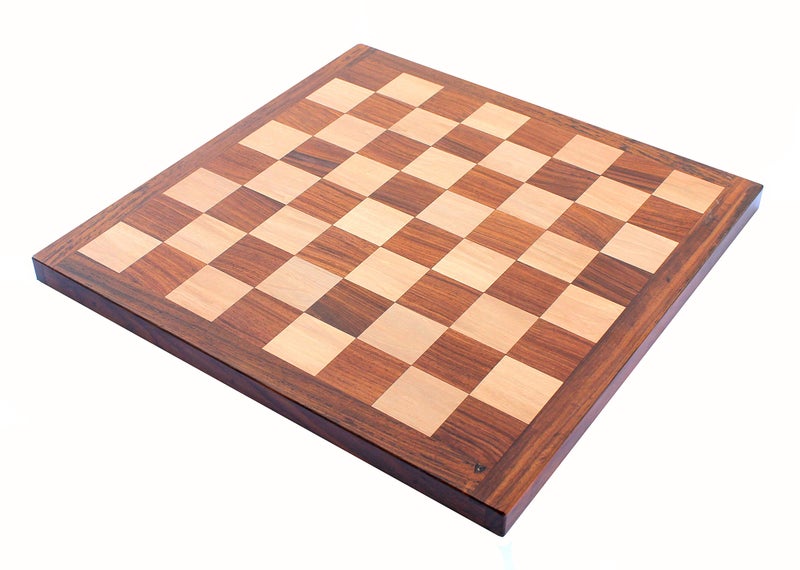 StonKraft Wooden Chess Board Without Pieces for Professional Chess Players - Appropriate Wooden & Brass Chess Pieces Chessmen Available Separately by Brand (16x16 Acacia) - Image 2