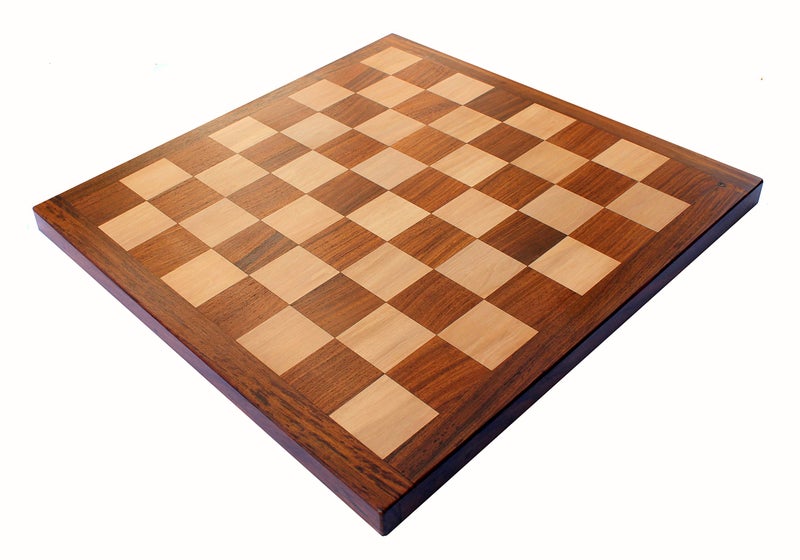 StonKraft Wooden Chess Board Without Pieces for Professional Chess Players - Appropriate Wooden & Brass Chess Pieces Chessmen Available Separately by Brand (16x16 Acacia) - Image 1