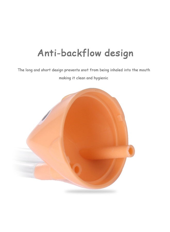 كوانتوم 3 قطع شفاط أنف للأطفال، شفاط أنف للأطفال بضغط سلبي، قنية أنفية مضادة للارتجاع لتخفيف الاحتقان - Image 3