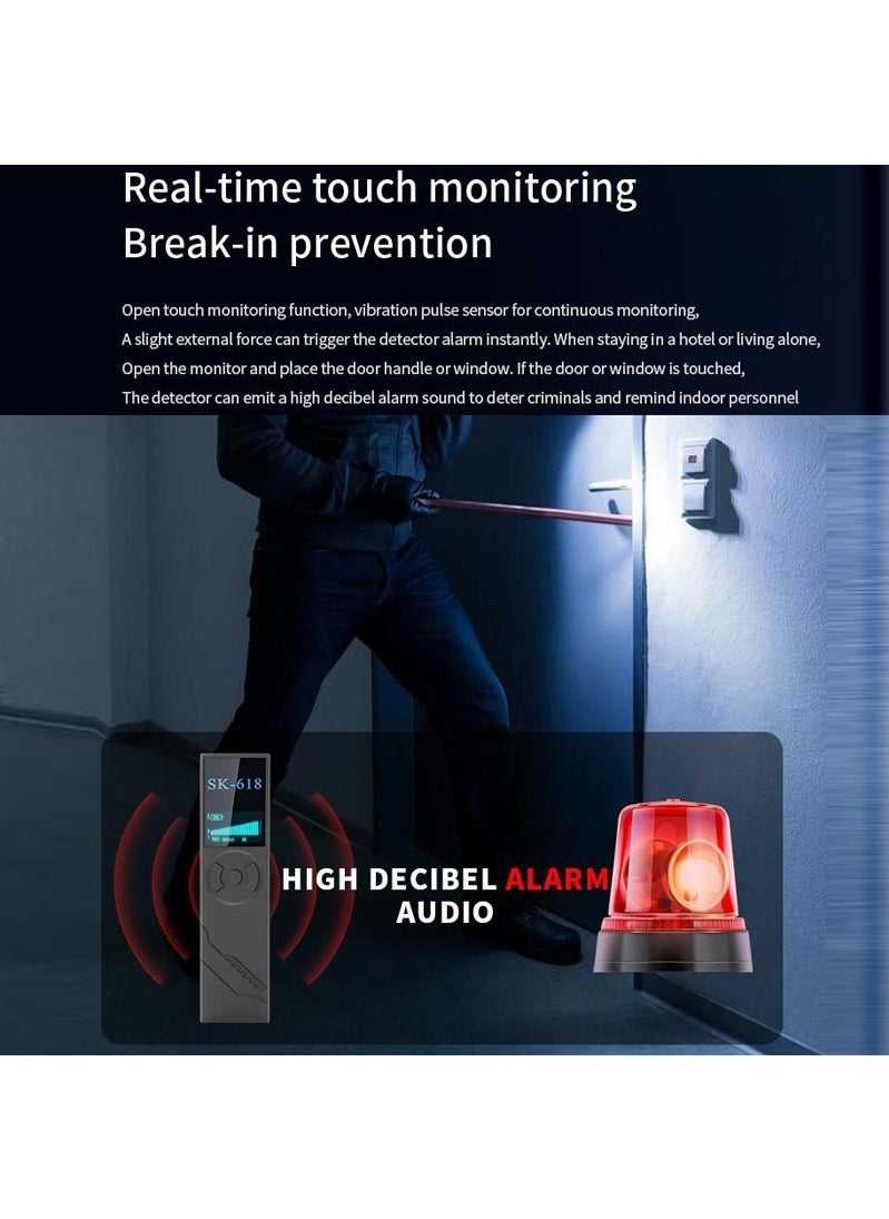 IISE - Hidden Camera Detectors Anti Spy Detector Anti-Theft Hidden Devices Spy Camera Bug RF Listening Device Car GPS Detector Wireless Signa - Image 1