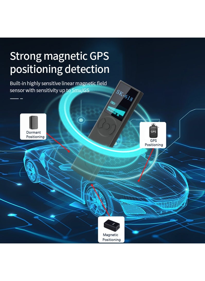 IISE - Hidden Camera Detectors Anti Spy Detector Anti-Theft Hidden Devices Spy Camera Bug RF Listening Device Car GPS Detector Wireless Signa - Image 1