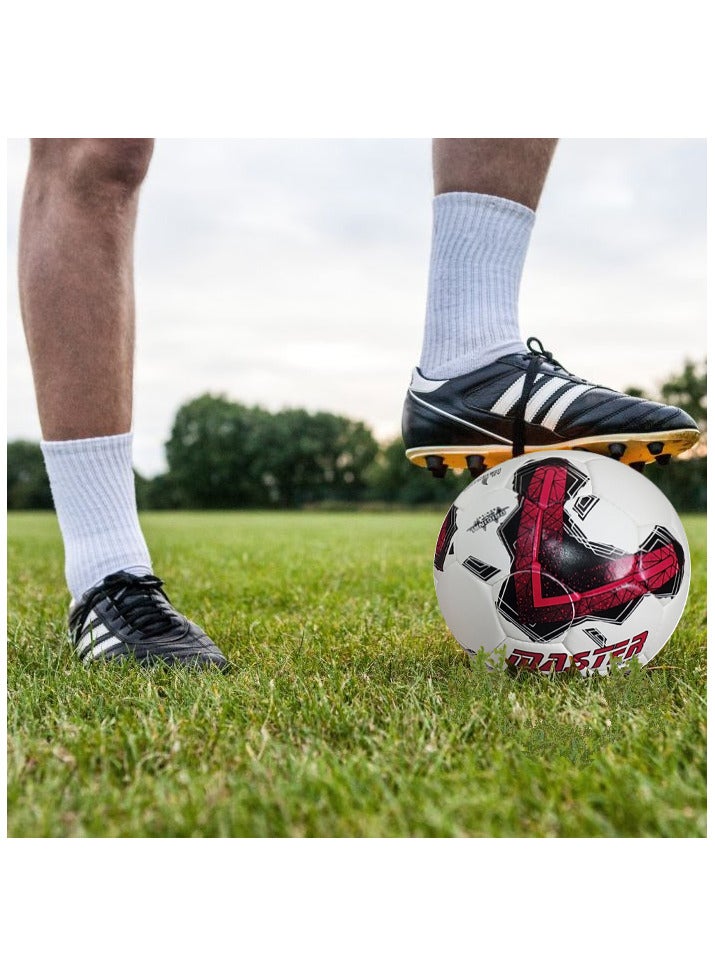 Spall Football Soccer Ball For Matches World Cup Best Indoor/Outdoor Water Proof Ball For Professional Training And Match Men And Women Youth And Adult - Image 2