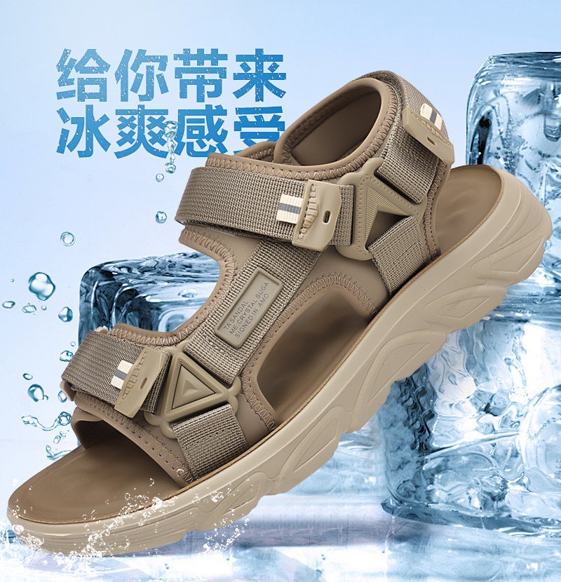 Outdoor Sports Sandals For Men, Summer Outer Wear, Soft Soles For Boys, New Wear-Resistant Shoes For Teenagers, Sandals - Image 1