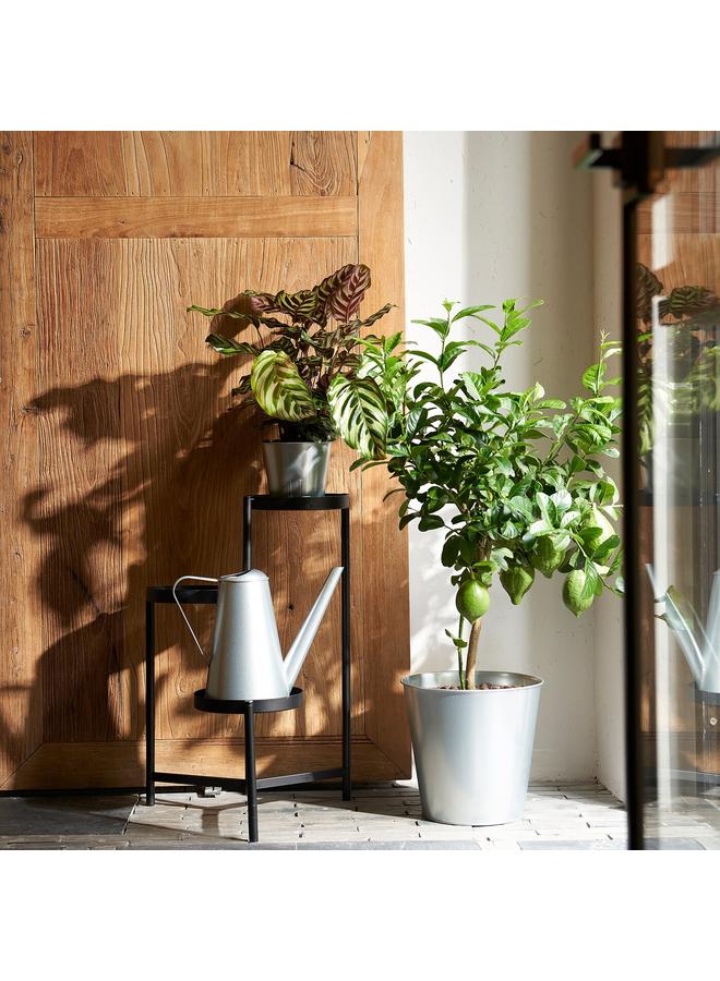 Zaboon Plant Pot, In/Outdoor/Galvanised, 12 Cm - Image 4