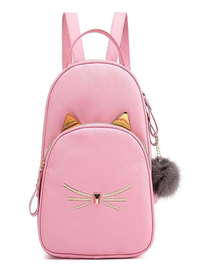 PRLINJSK Mini Backpack for Girls Teens Women Small Cat Backpack Purse - Image 1