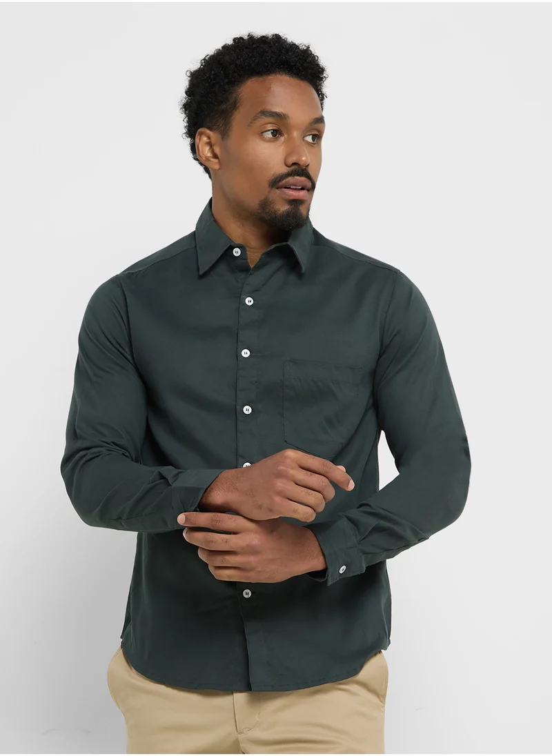 روبرت وود Causal Full Sleeve Shirt