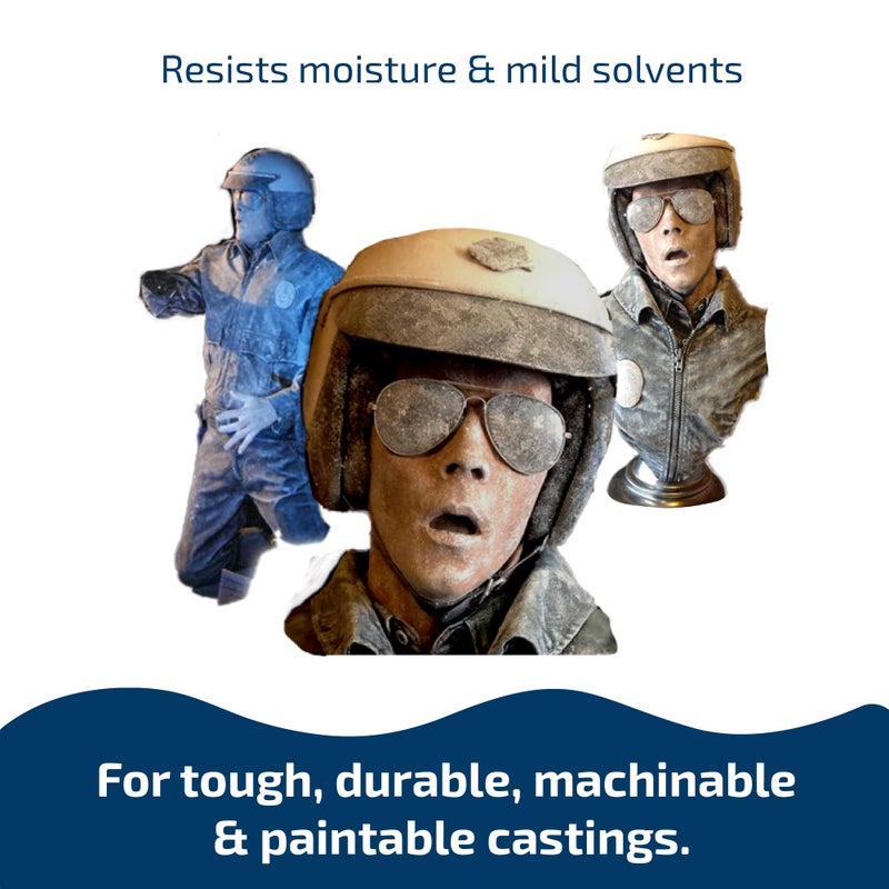 Smooth-On Smooth-Castâ„¢ 305 Liquid Plastic Resin for Special Effects, & More, White - Pint Unit - Image 3