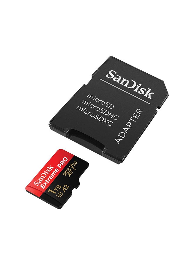 sandisk Extreme PRO microSDXC UHS-I Memory Card 1 TB + Adapter & RescuePRO Deluxe (for Smartphones, Action Cameras or Drones, A2, Class 10, V30, U3, 200 MB/s Transfer) 1 TB SDSQXCD-1T00-GN6MA - Image 4