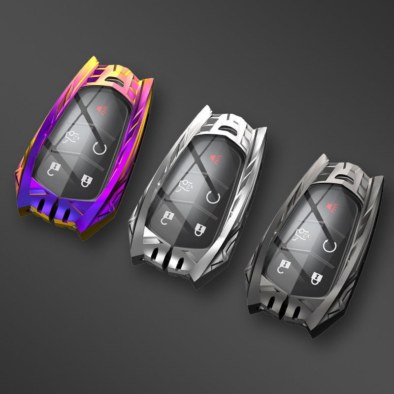 Suitable For Cadillac Metal Key Cover Ct6 Xt4 Armor Xt5 Xt6 Key Case A Generation Of Hair - Image 5