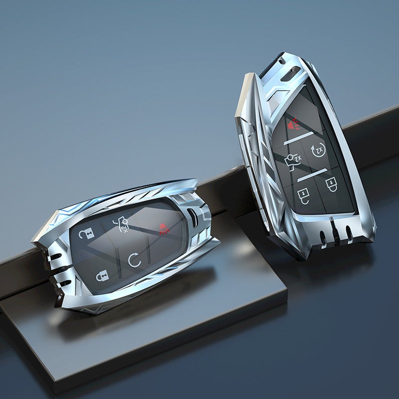 Suitable For Cadillac Metal Key Cover Ct6 Xt4 Armor Xt5 Xt6 Key Case A Generation Of Hair - Image 3
