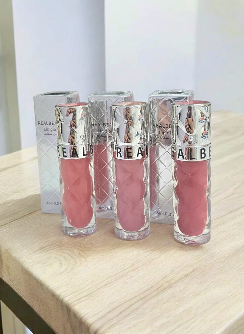 ريال بيوتي جلوس شفايف احترافي 3 قطع من 3 الوان - Image 1