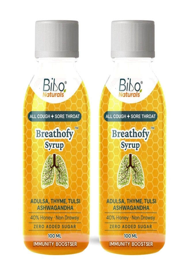 Bibo Cough Syrup | Natural Product - Zero Side Effects | Premium Ayurveda - Immunity Protector | Pack of 100ml - Image 1
