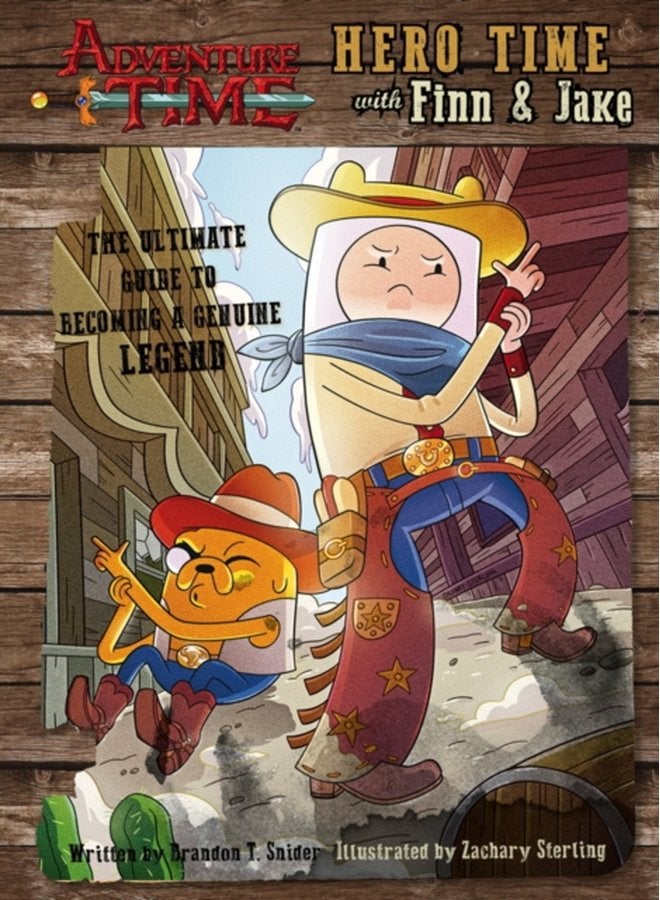 Adventure Time Hero Time with Finn and Jake - Hardback