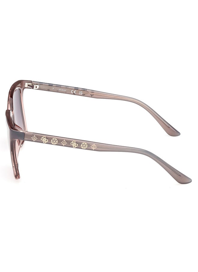 GUESS Women's UV Protection Square Sunglasses - GU0009920B55 - Lens Size: 55 Mm  - Image 2