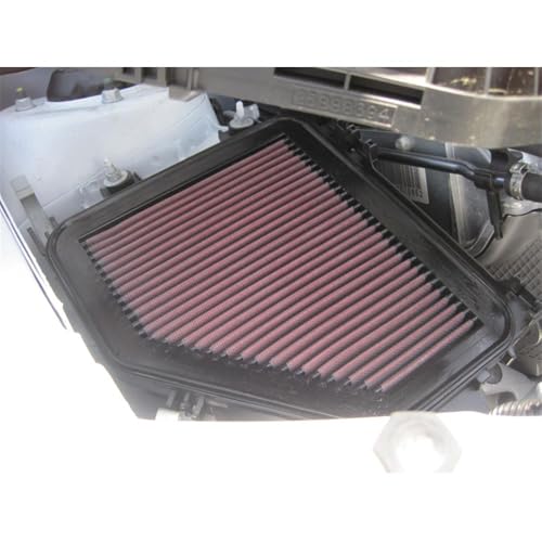 K+N فلتر هواء المحرك K&N: قابل لإعادة الاستخدام، ينظف كل 75,000 ميل، قابل للغسل، متميز، فلتر هواء بديل للسيارات: متوافق مع 2005-2010 شيفروليه/بونتياك (كوبالت، G5)، 33-2311 - Image 4