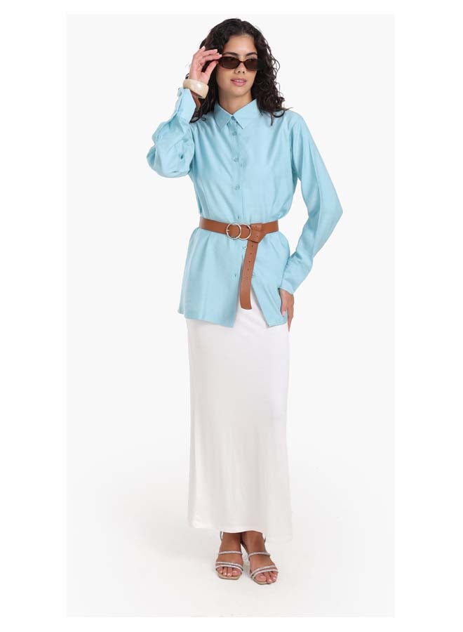Carina Voile Button Closure Shirt - Image 5
