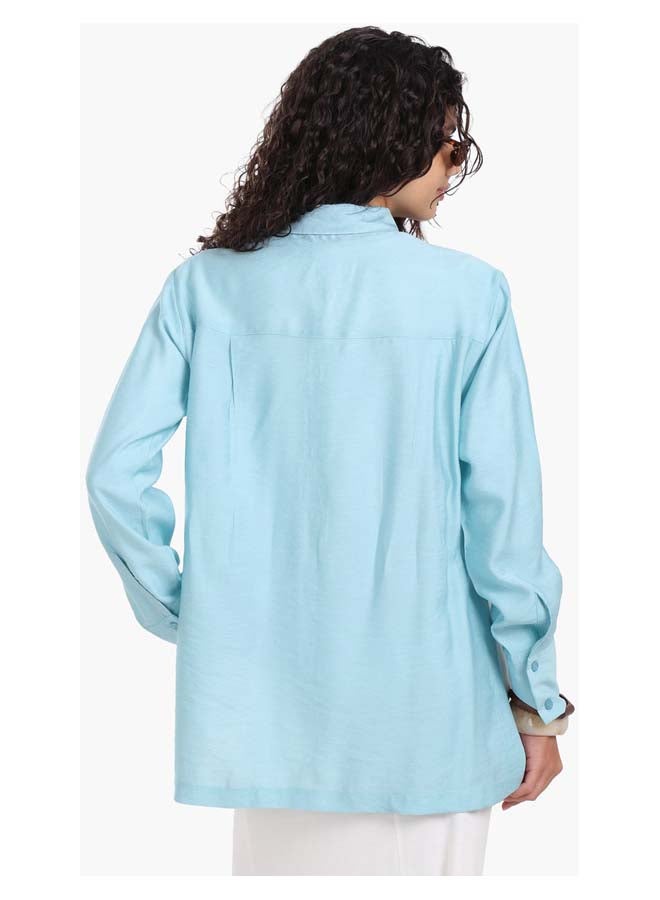 Carina Voile Button Closure Shirt - Image 3