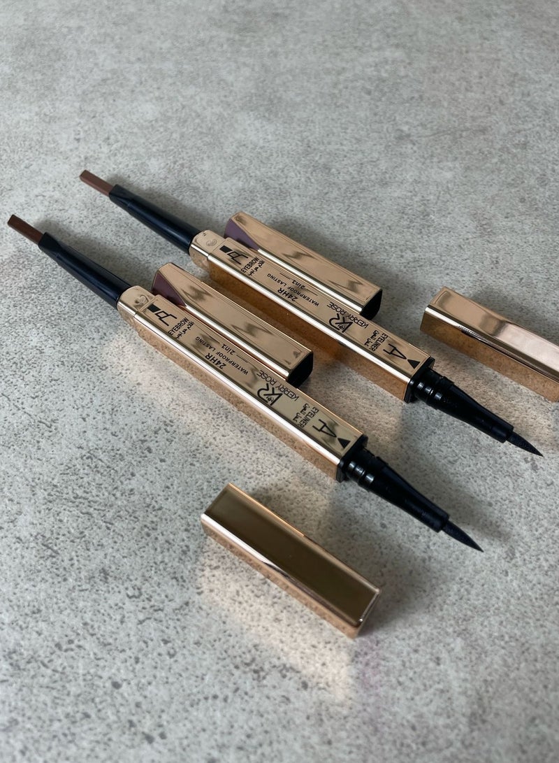 Kerry Rose An eyebrow pencil that fills in gaps in the eyebrows with a precise and delicate drawing that resembles natural eyebrow hair. Its unique formula - Image 2