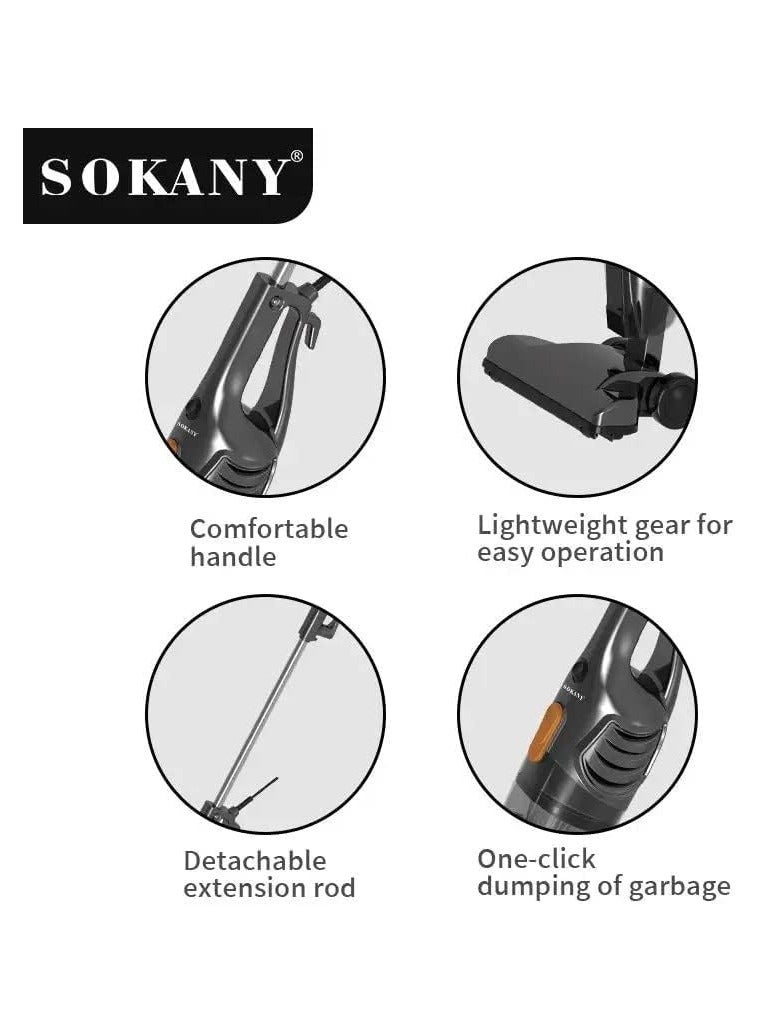 sokany Vacuum Cleaner Home Floor Cleaner Vacuum Cleaner Home Floor Cleaner By Spray Water And Steam Handheld - Image 2