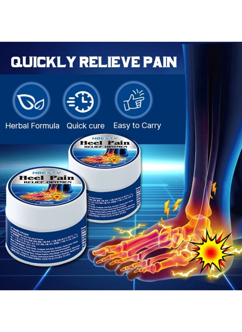 HBESTY ﻿ ﻿ Pain Relief Cream, HeelAid Plantar Fasciitis Brush-On Heel Pain Relief, Deep to Calm Inflammation of The Fascia, Joint Pain Cream 10g  - Image 2