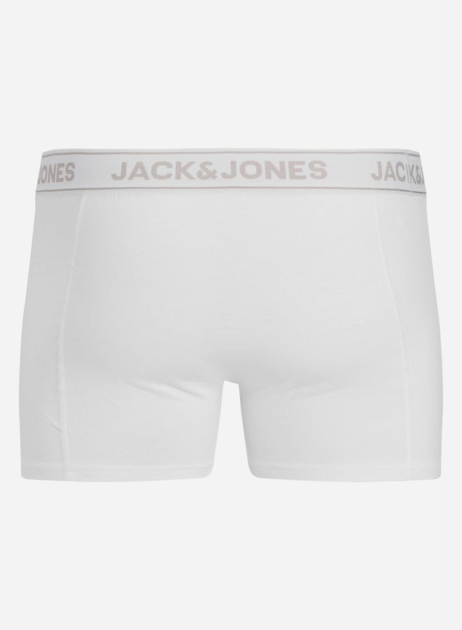 جاك اند جونز حزمة من 5 سراويل داخلية بخصر مطبع - Image 2