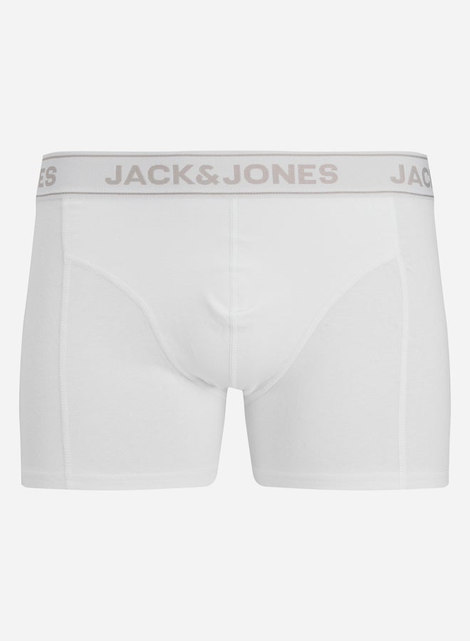 جاك اند جونز حزمة من 5 سراويل داخلية بخصر مطبع - Image 3