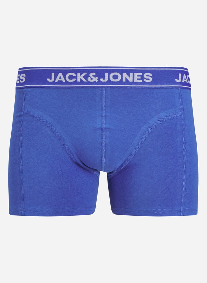 جاك اند جونز حزمة من 5 سراويل داخلية بخصر مطبع - Image 4