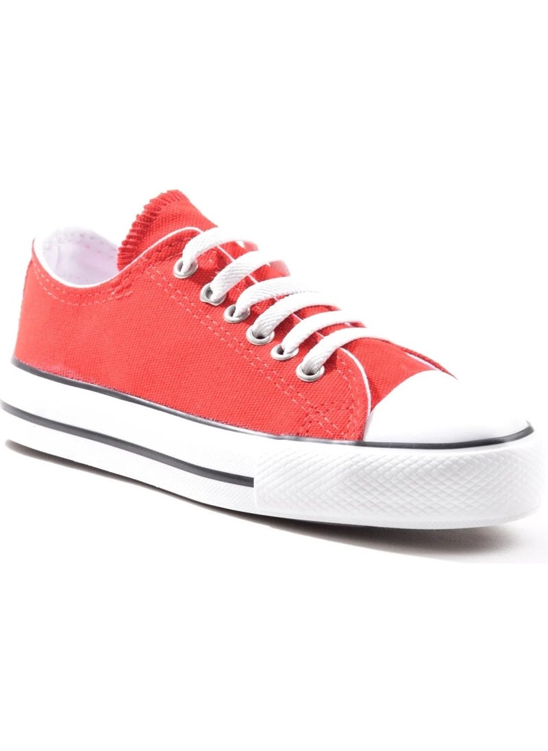 Cool - Luis Red Low Kids Elastic Sneakers - Image 1