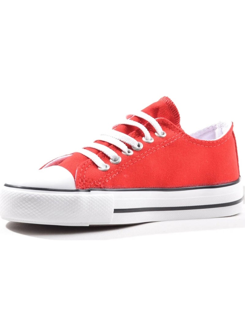 Cool - Luis Red Low Kids Elastic Sneakers - Image 1